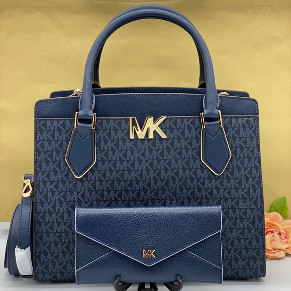 MICHAEL KORS MOTT LG SATCHEL CROSSBODY & WALLET - Picture 4 of 16